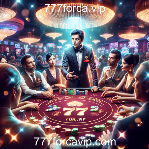 Experiência Imersiva no Cassino Ao Vivo do 777forca.vip